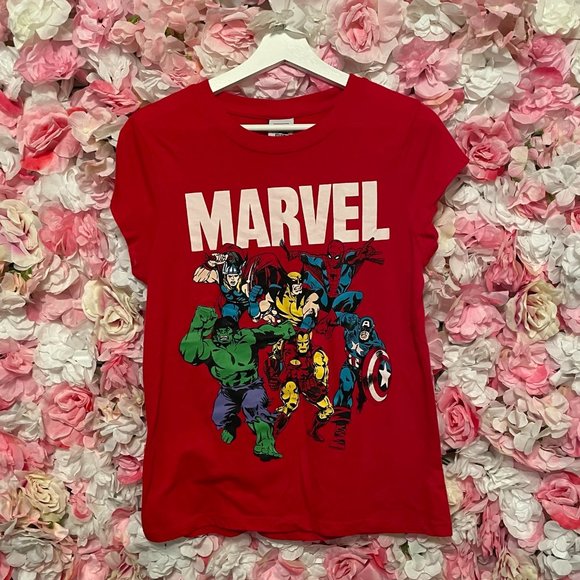 Marvel Comics Graphic Tee Sz M - Picture 1 of 6